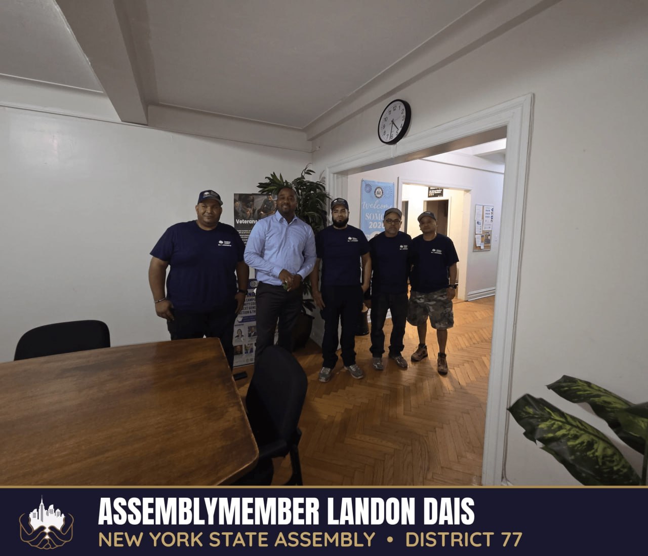 Unseen Hands Ambassadors with Assemblymember Landon Dais at his district office